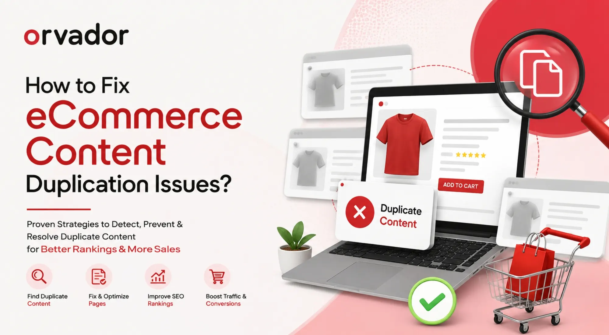 How to Fix eCommerce Content Duplication Issues?