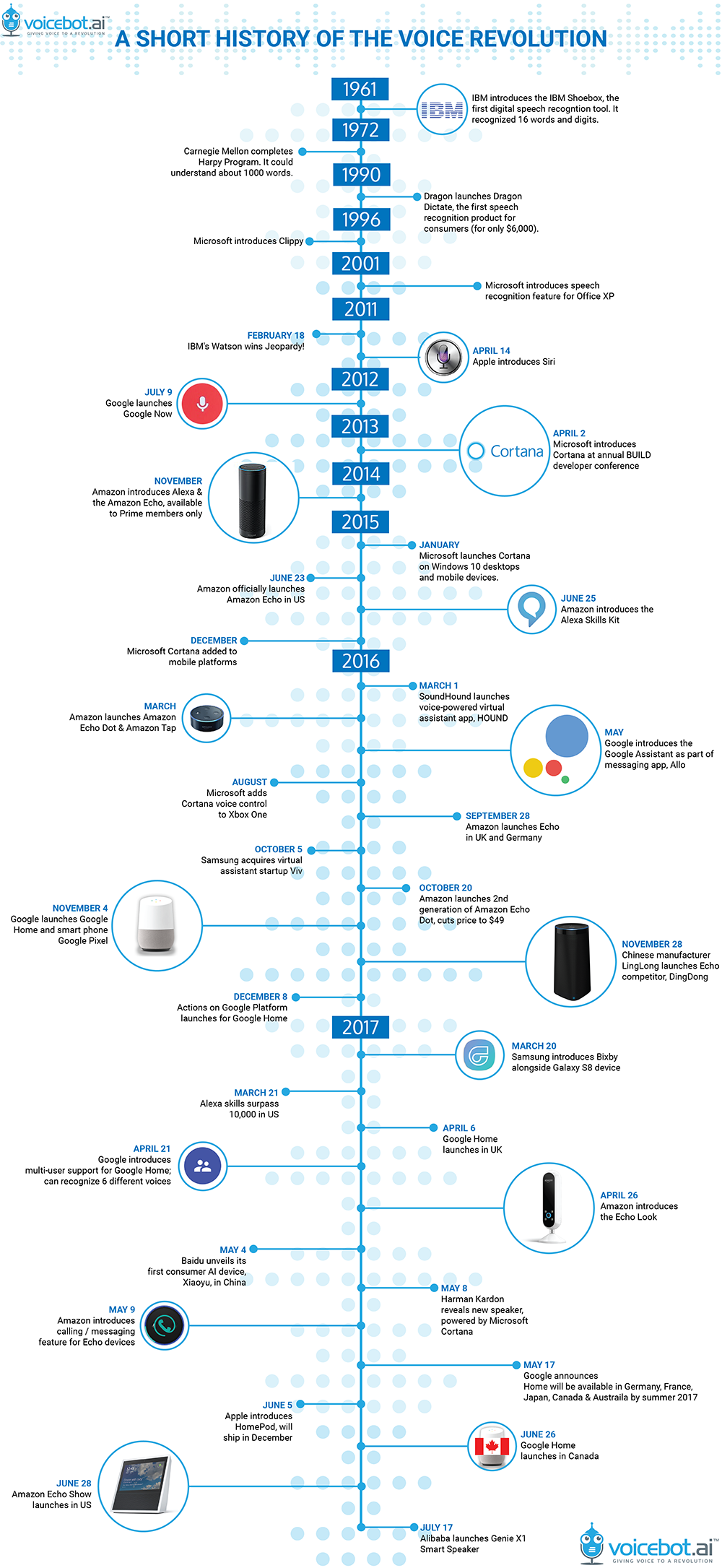 revolution of voice search infographic