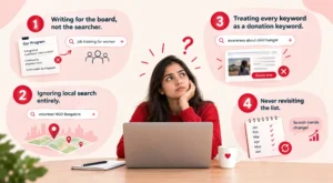 Common Mistakes Nonprofits