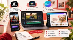 Editing & Captions With Free Tools